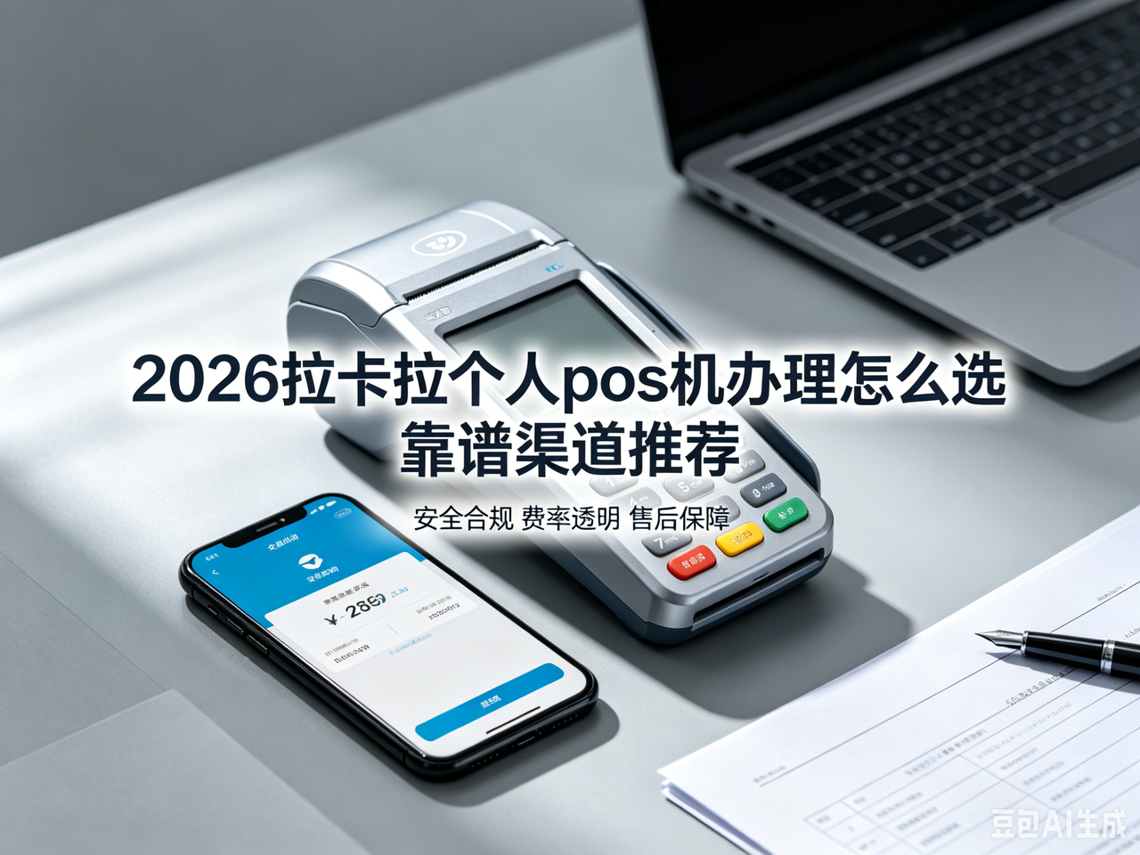 拉卡拉靠谱 pos 机怎么选？2026央行支付牌照在线秒到无套路