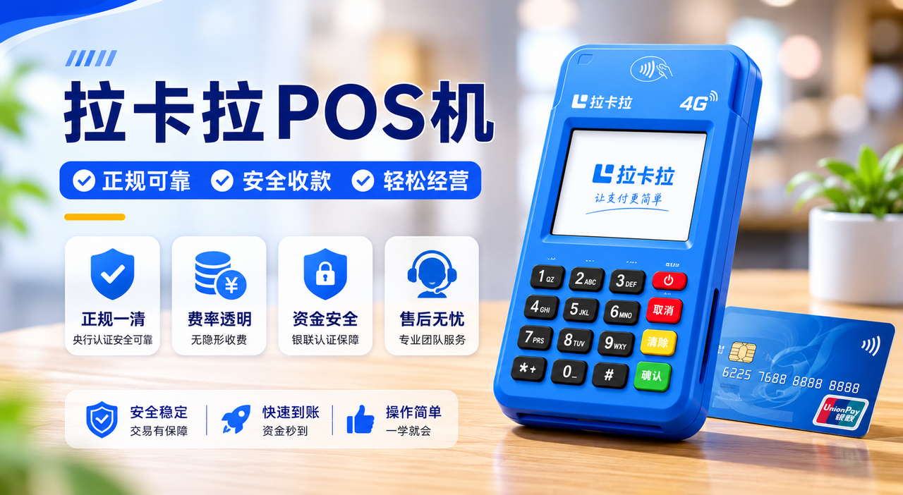 办理拉卡拉POS刷卡收款机需要什么资料？个人和商户申请条件说明